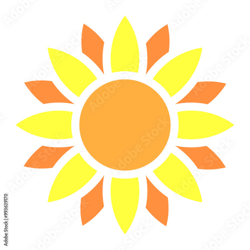 flower motif design element, flower icon