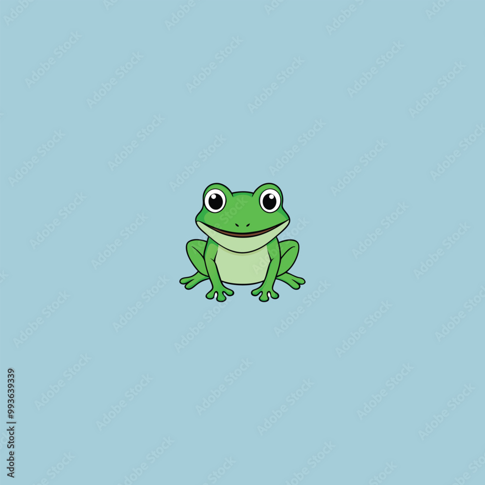 green frog isolated on white green frog isolated on white