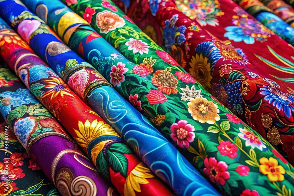Vibrant Chinese Fabric Patterns Showcasing Traditional Designs and Colorful Textiles for Fashion Use Vibrant Chinese Fabric Patterns Showcasing Traditional Designs and Colorful Textiles for Fashion Use