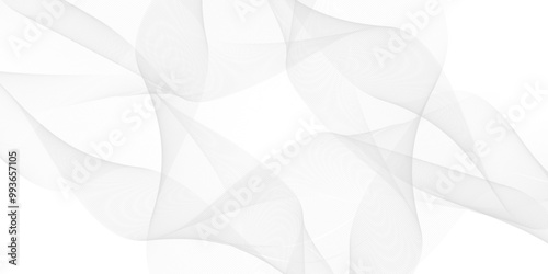 Abstract wave element for design. Digital frequency track equalizer. Stylized line art background.