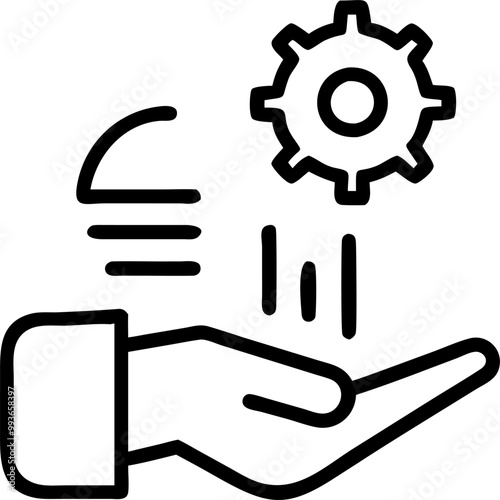 fundamentals, icon outline