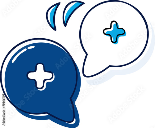 new, icon doodle offset fill