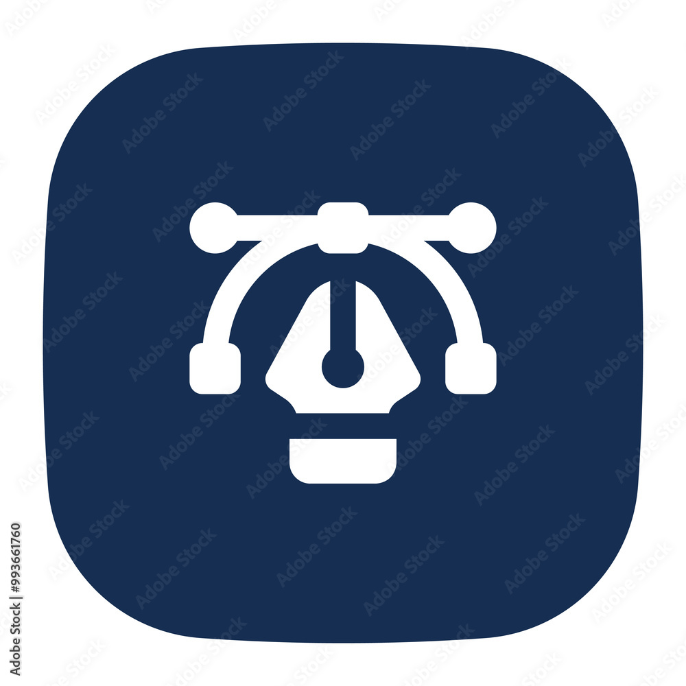 Vector icon. vector, pen, graphic design, edit tools, pen tool, graphic tool, tool, path, interface. Vector icon illustration Vector icon. vector, pen, graphic design, edit tools, pen tool, graphic tool, tool, path, interface. Vector icon illustration