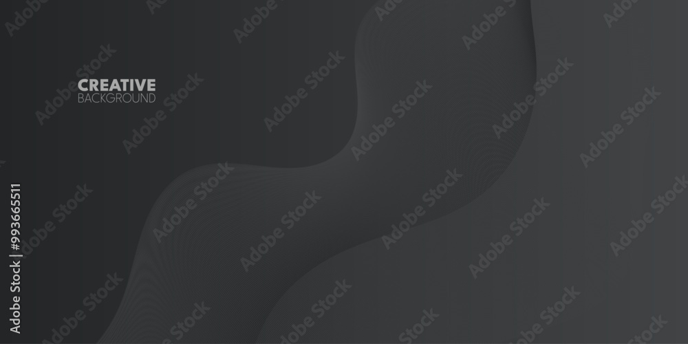 Dark gray background with smooth, curved shapes. Dark gray background with smooth, curved shapes.