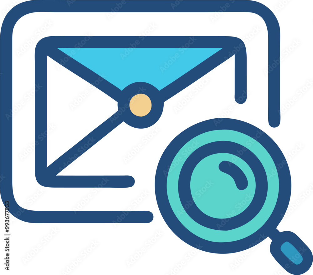 bot email tracking icon, icon