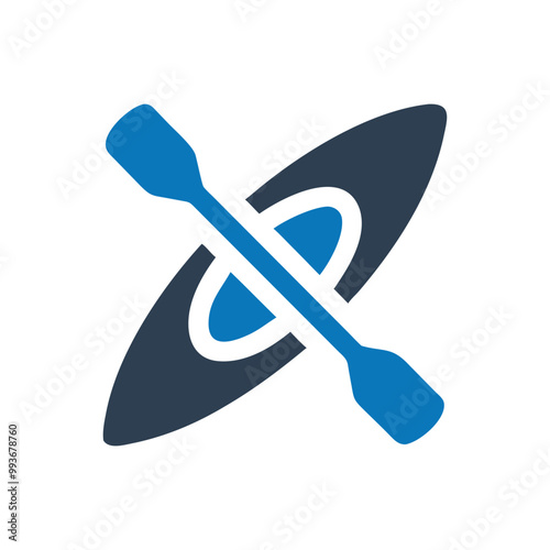 Rowing icon, Rowboat Icon