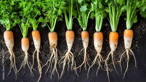 Diverse Root Systems of Plants Providing Support and Reproduction