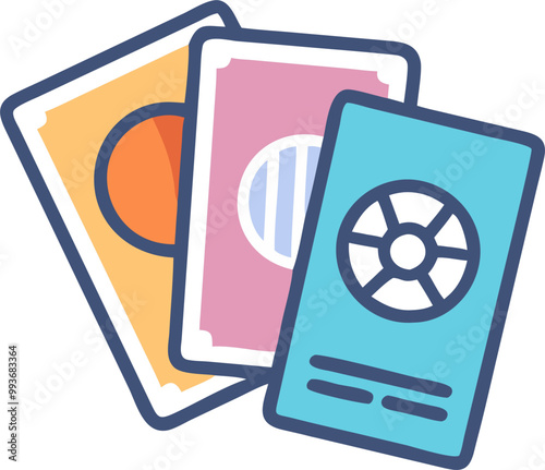 sport cards, icon