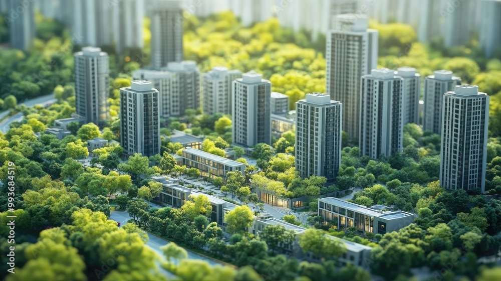 Obraz premium Real estate investment can contribute to community development, urban regeneration, and economic growth