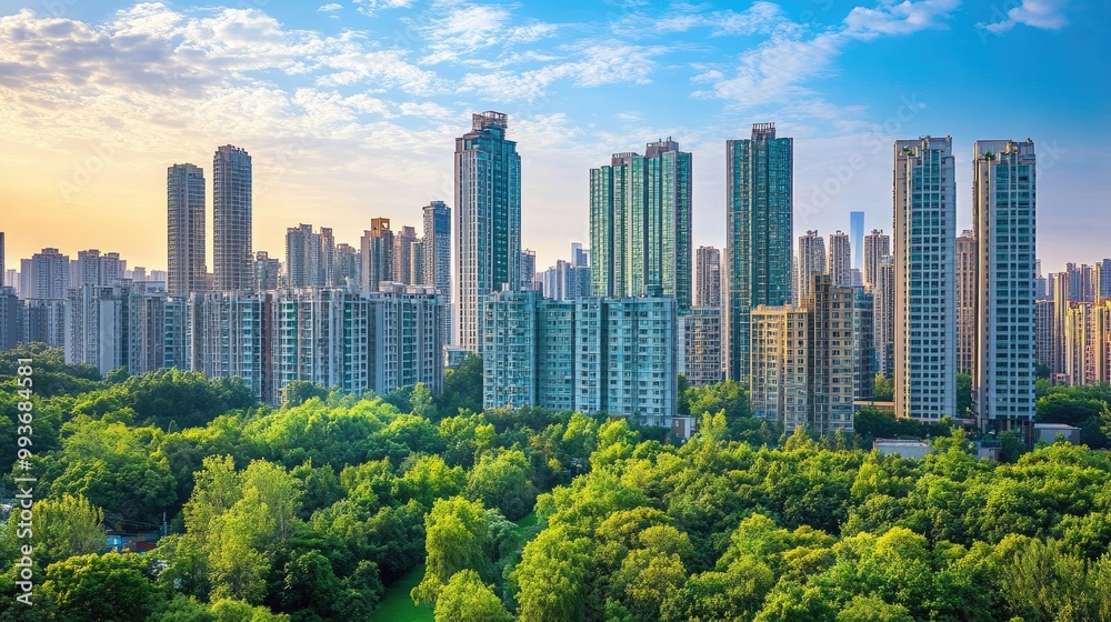Obraz premium Real estate investment can contribute to community development, urban regeneration, and economic growth