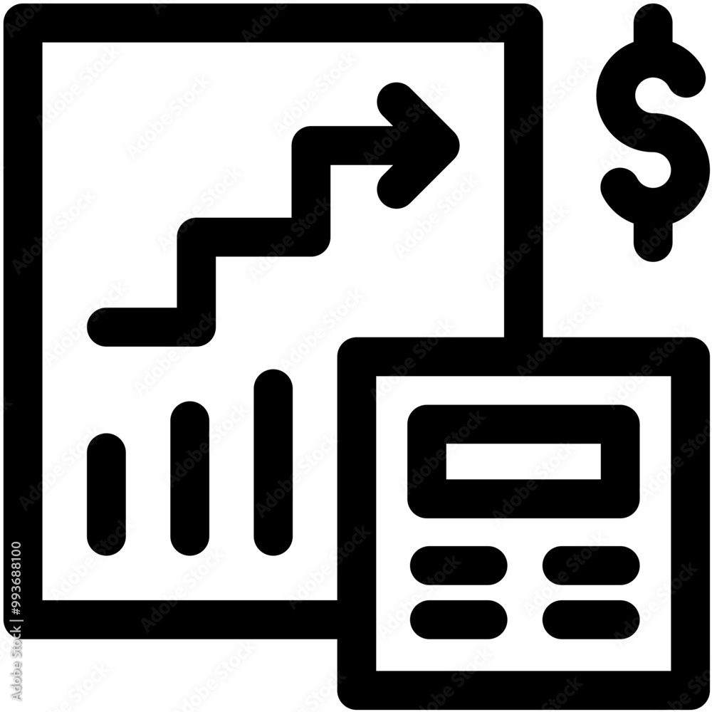 Stock exchange icon vector illustration concept for Business Startup Stock exchange icon vector illustration concept for Business Startup