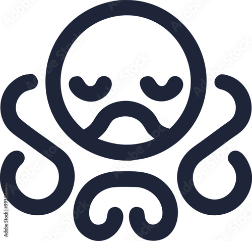 i want logo design symbol of my brand named octosleep i sell bedsheets on my website, icon