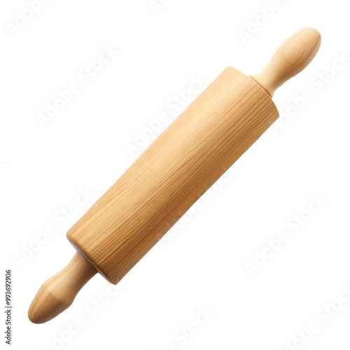 a rolling pin 3d illustration icon photo