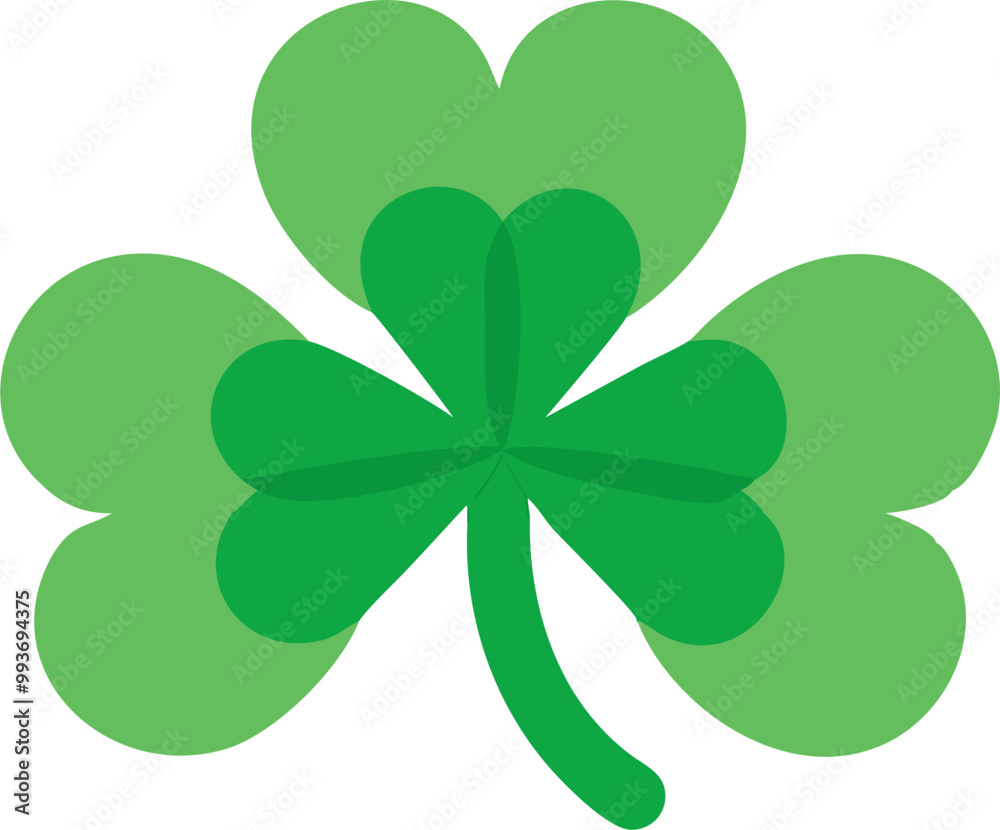 Fototapeta premium shamrock icon, icon