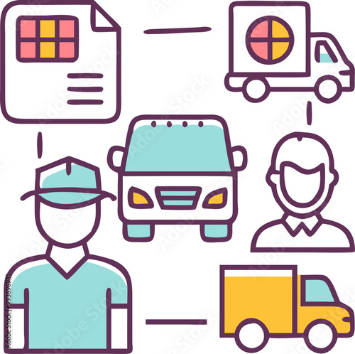basic definitions include vehicles, goods, personnel, icon