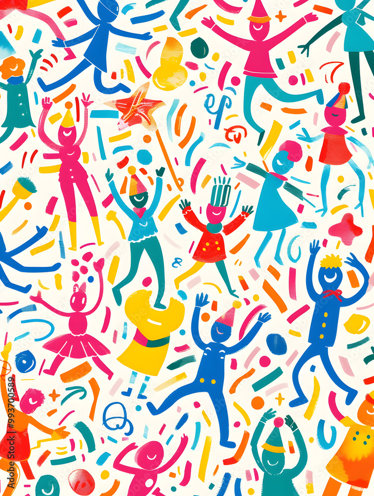 Obraz premium New Year and Christmas graphic advertising background