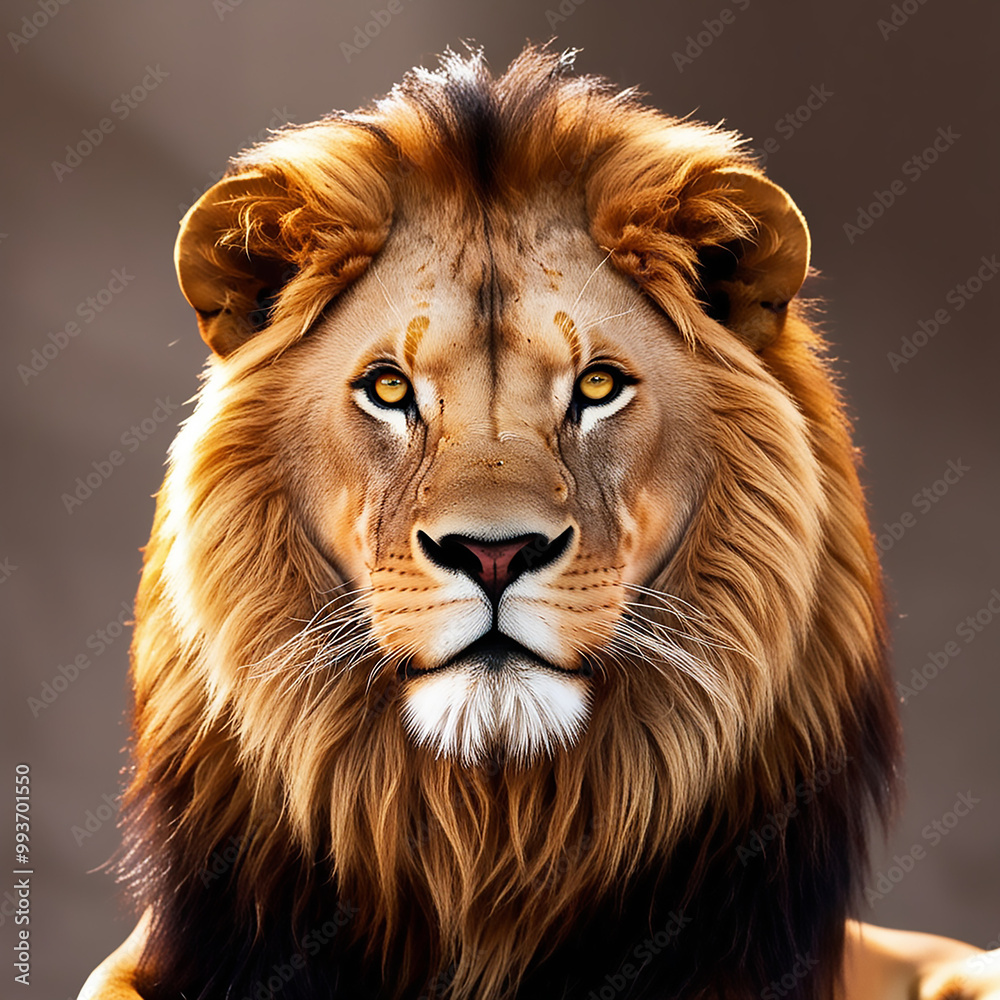 Fototapeta premium lion quiet