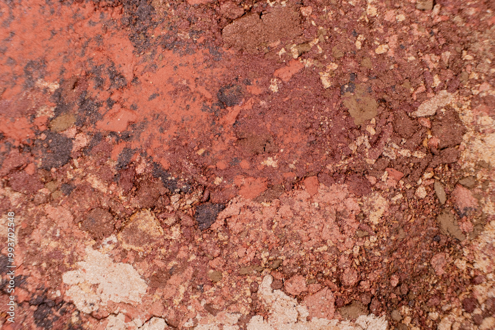 Abstract background of different shades of eye shadow Abstract background of different shades of eye shadow