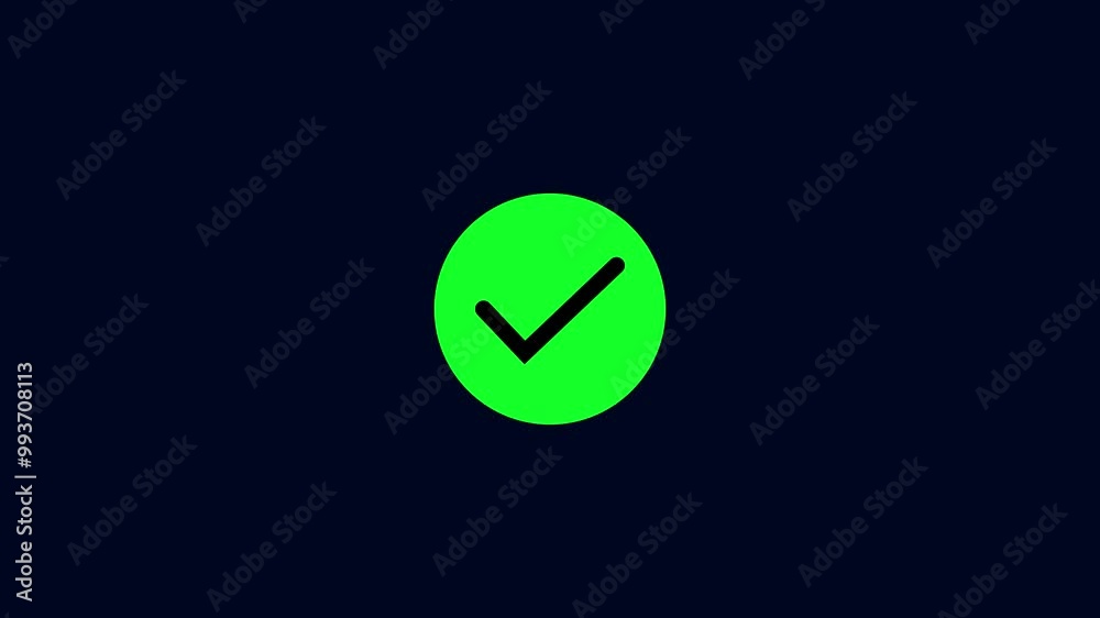 check mark symbol. Right check mark icon animation. check mark symbol. Right check mark icon animation.