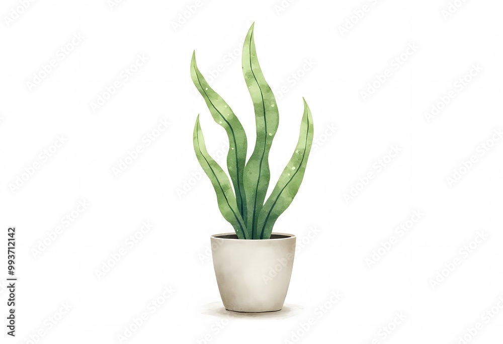 Aloe vera on a white background.
Aloe vera on a white background.