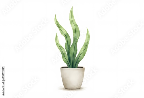 Aloe vera on a white background. 