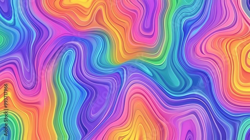 A vibrant, swirling abstract pattern in various colors, ideal for backgrounds or artistic projects.