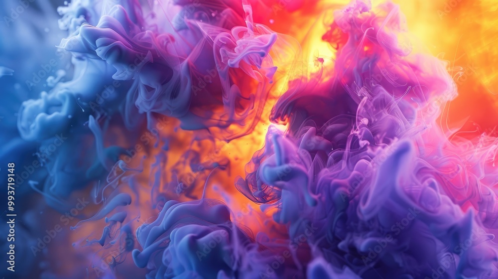 Gradient of vibrant colors Gradient of vibrant colors