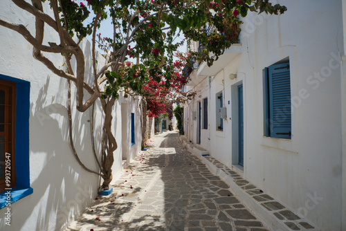 Fototapeta Naklejka Na Ścianę i Meble -  corners of plaka in milos