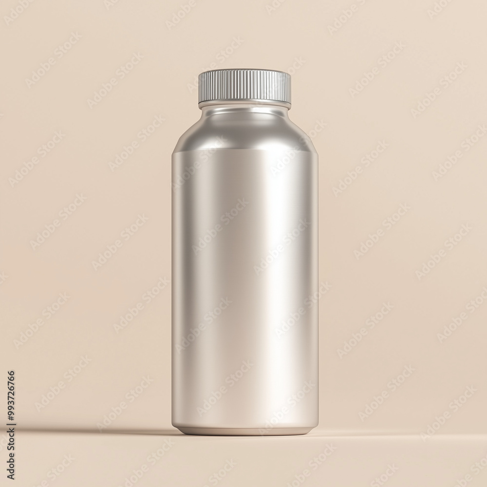 white plastic bottle