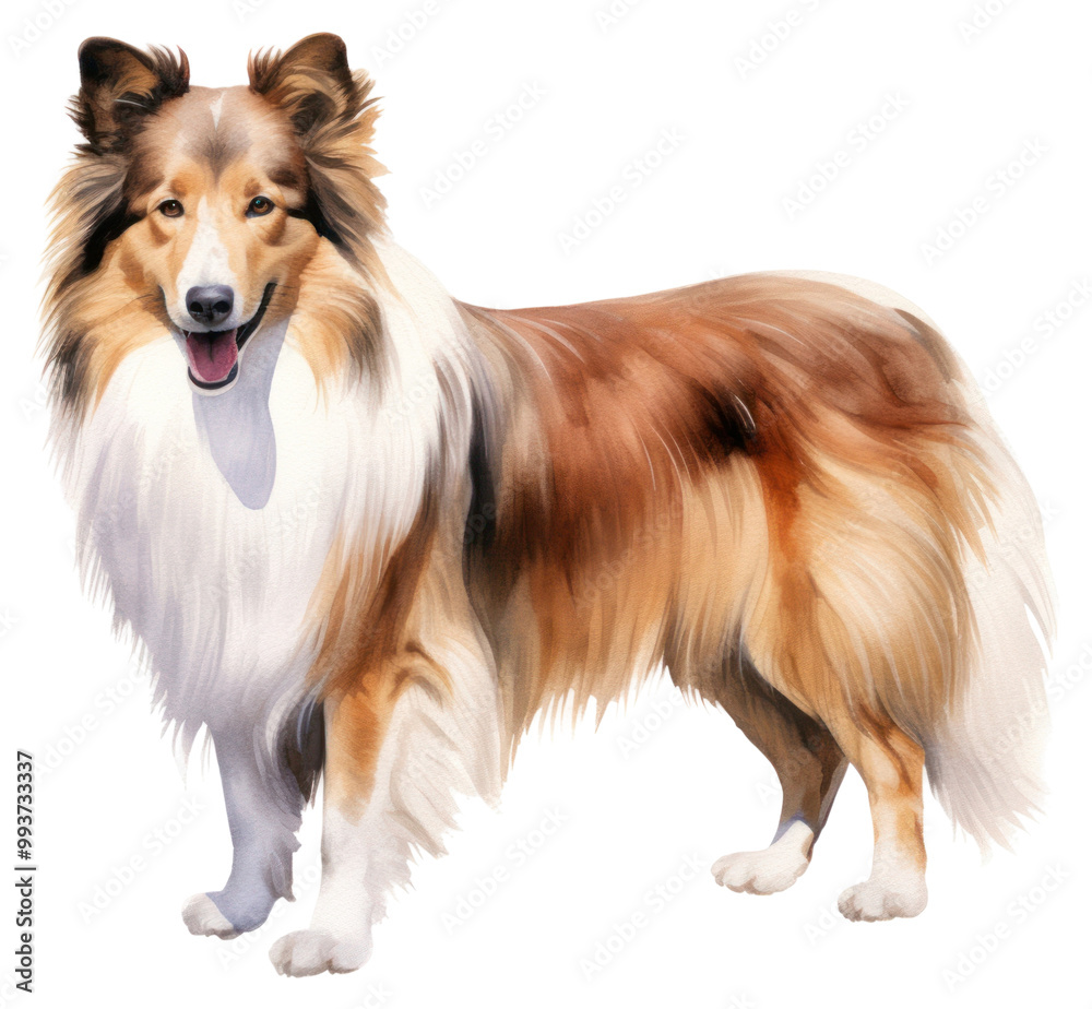 PNG Shetland sheepdog mammal animal pet.