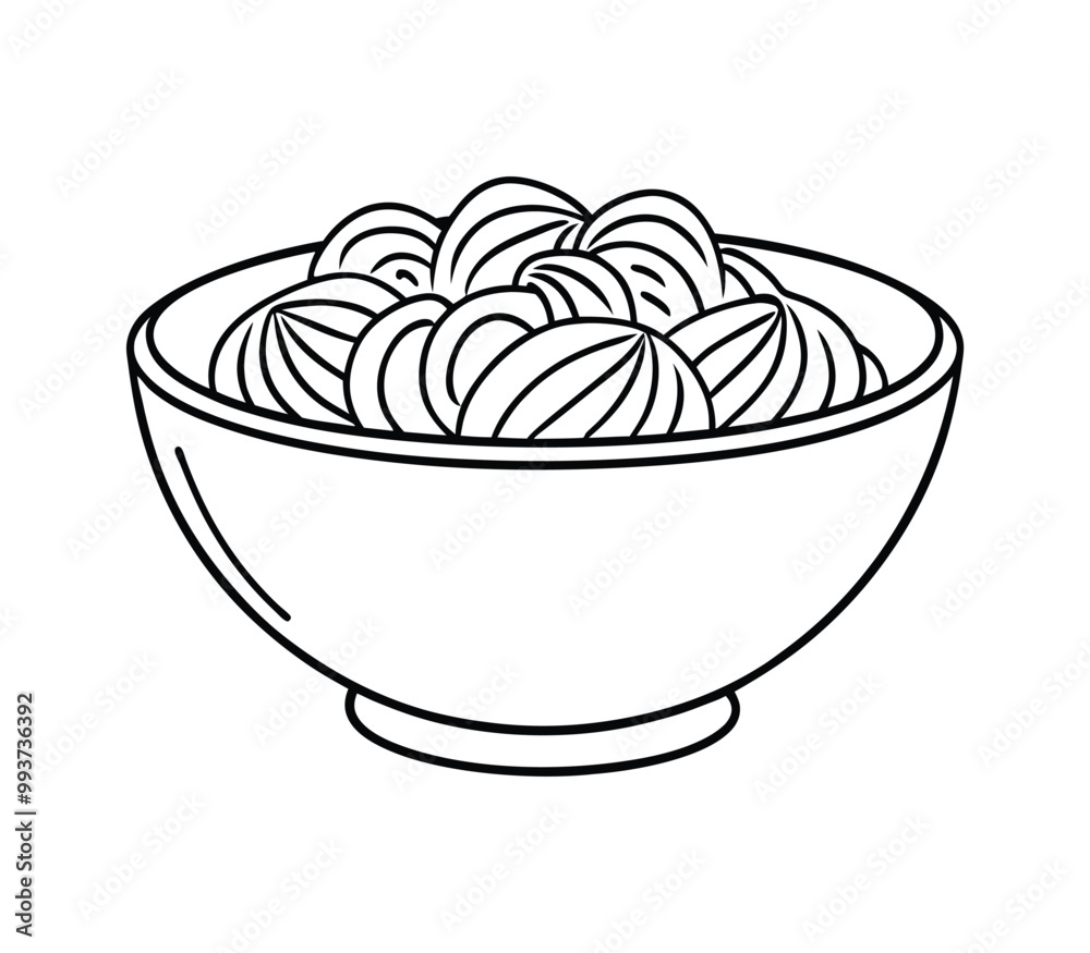 Pasta outline coloring book page line art drawing. Spaghetti sauce, spices and seasonings. Vector vintage illustration isolated on white. Pasta outline coloring book page line art drawing. Spaghetti sauce, spices and seasonings. Vector vintage illustration isolated on white.
