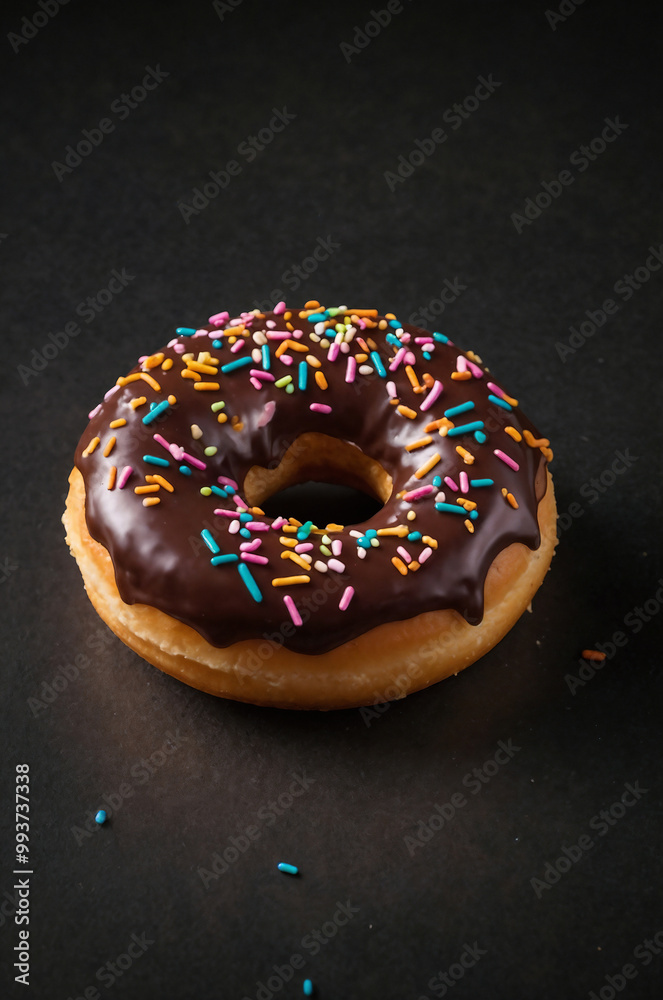 Chocolate donut delicious Chocolate donut delicious