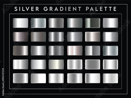 SILVER GRADIENT  PALETTE