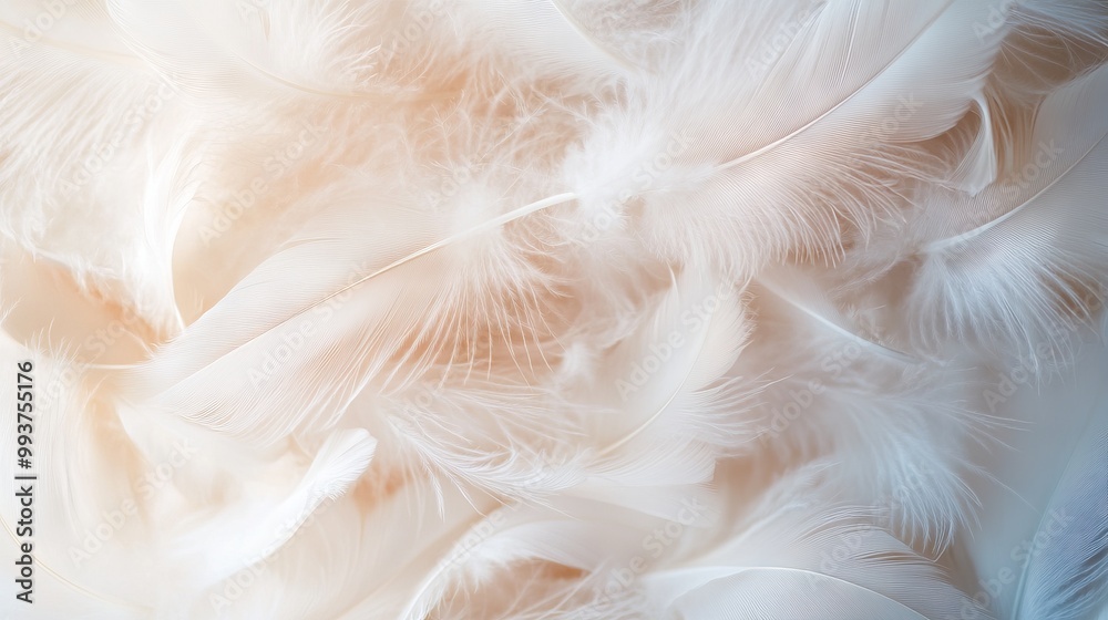 Elegant Feathers Creating a Serene Interior Design Atmosphere. AI generated illustration Elegant Feathers Creating a Serene Interior Design Atmosphere. AI generated illustration