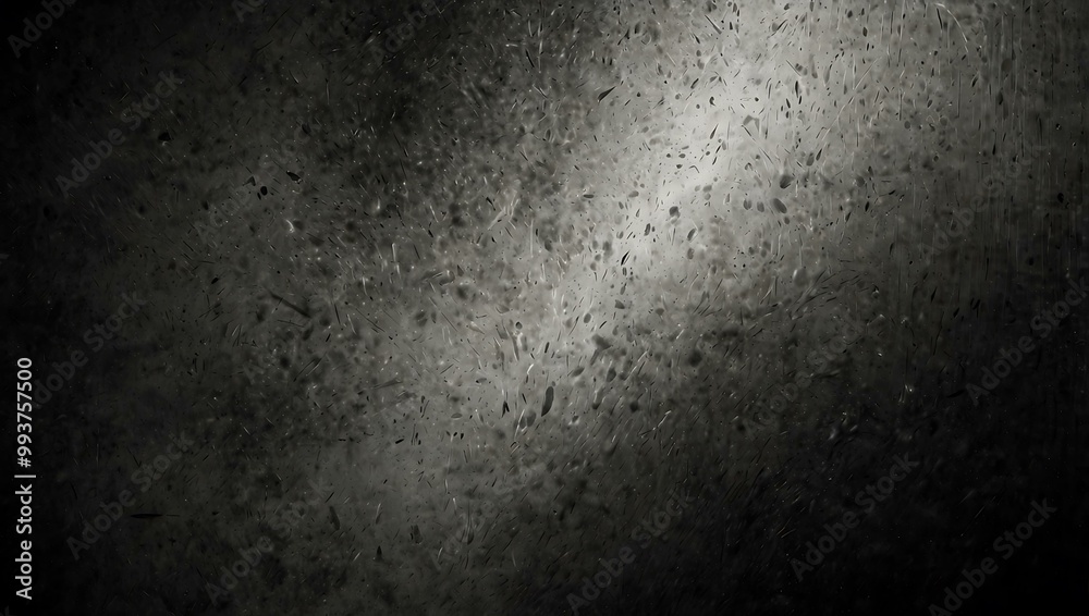 Abstract black and white grainy texture gradient background. Abstract black and white grainy texture gradient background.