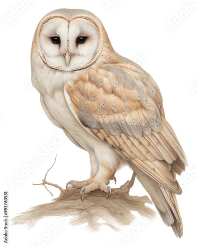 PNG Barn owl drawing sketch animal.