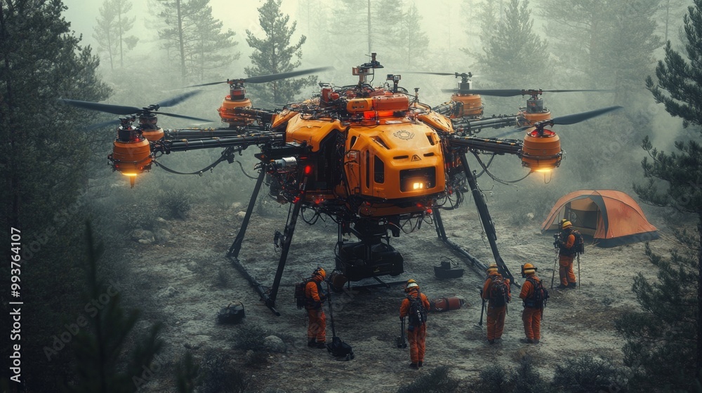 Drone Fire Rescue.
