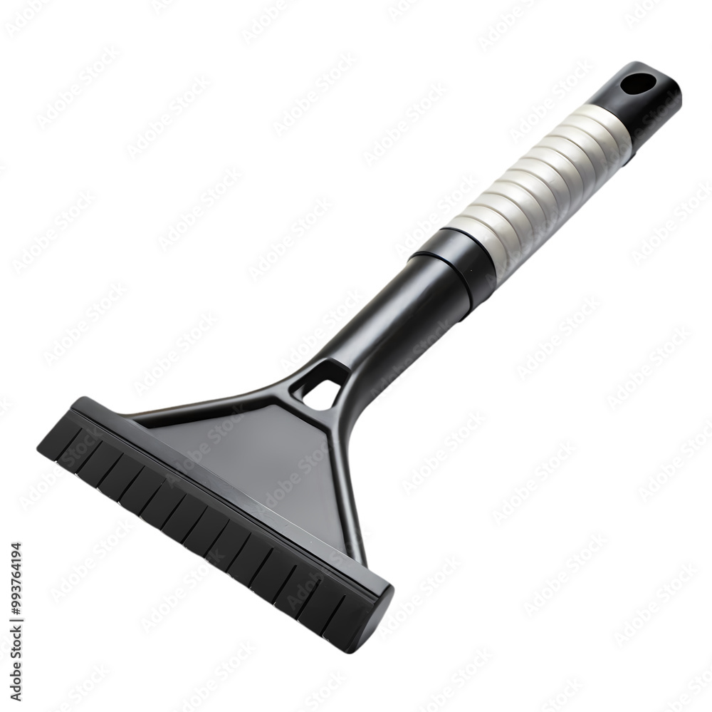 black ice scraper isolated on transparent background black ice scraper isolated on transparent background