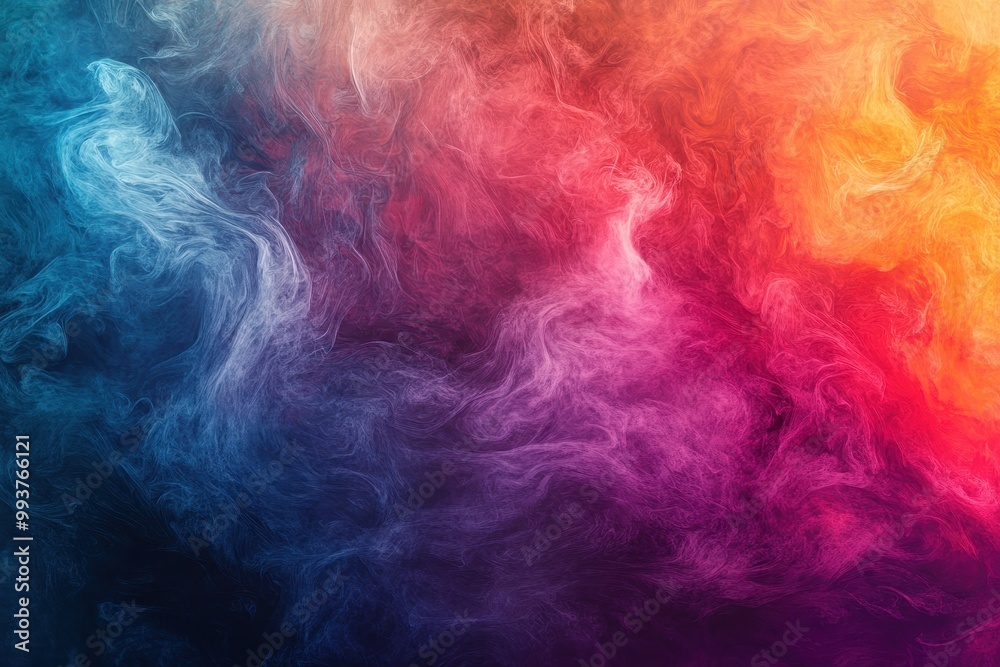 Abstract Swirling Colorful Smoke Abstract Swirling Colorful Smoke