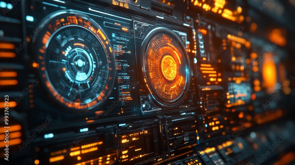 Futuristic Interface. Futuristic Interface.