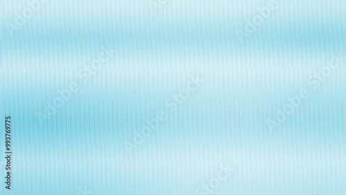 White and blue ribbed glass texture background. Soft frosted acrylic reeded wavy surface. Fluted door window close-up. The glassy background design creates a delicate, airy feel—a vector illustration.
