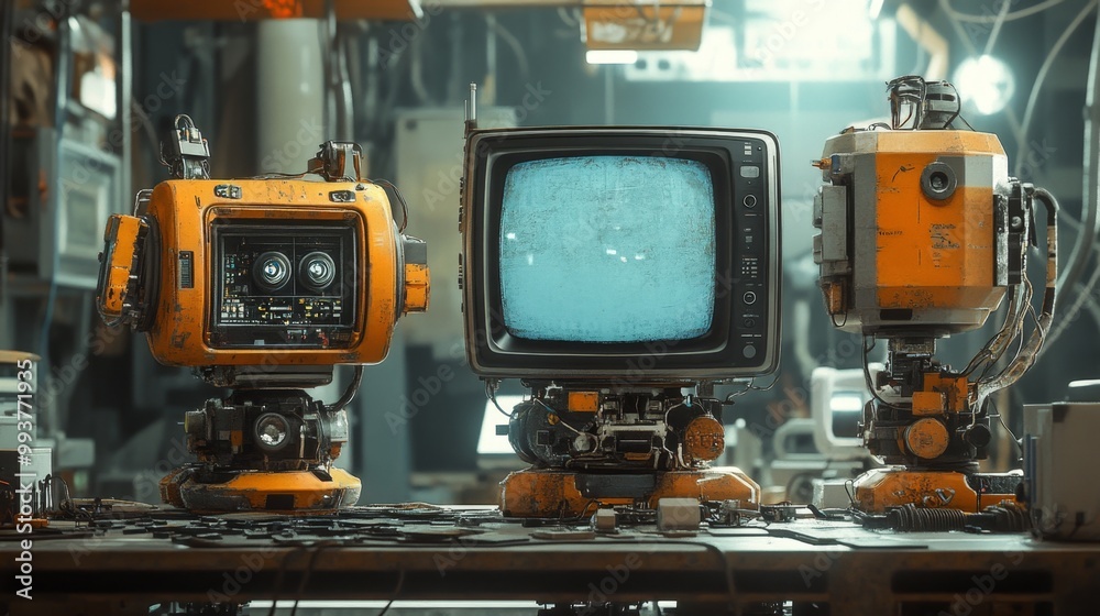 Retro Robot TV. Retro Robot TV.