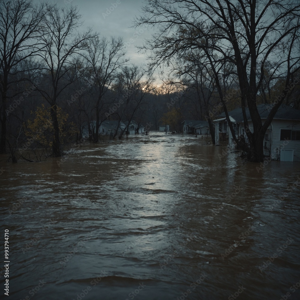 Heavy rains cause extensive flooding in city streets leaving infrastructure and homes underwater Heavy rains cause extensive flooding in city streets leaving infrastructure and homes underwater