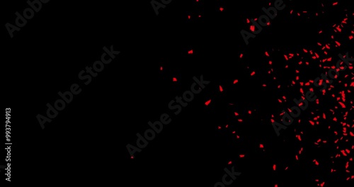welcome text with displace effect good for opening video, text animation with particles