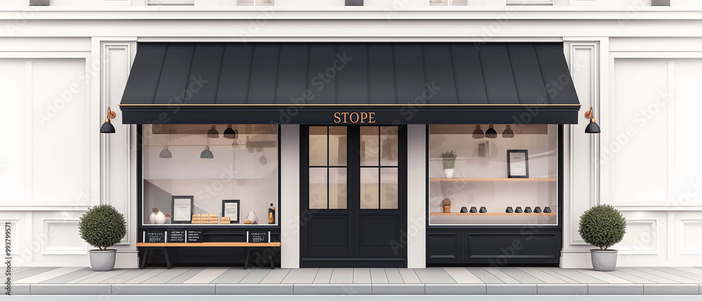 Copy space shop design for advertising purposes. Copy space shop design for advertising purposes.