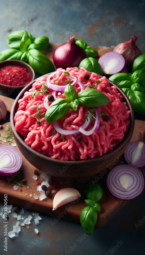 frisches rohes Fleisch frisches rohes Fleisch