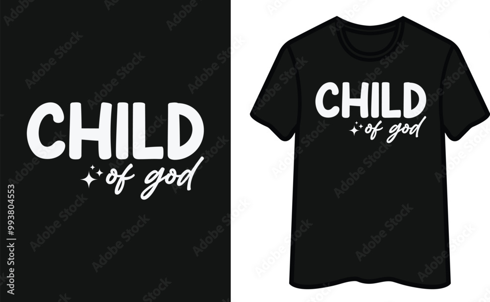 Child Of God. God T Shirt Design