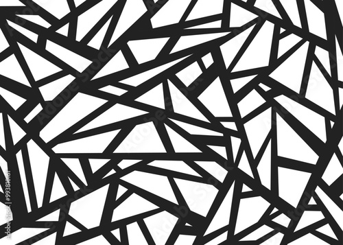 Abstract background with seamless geometric lines pattern