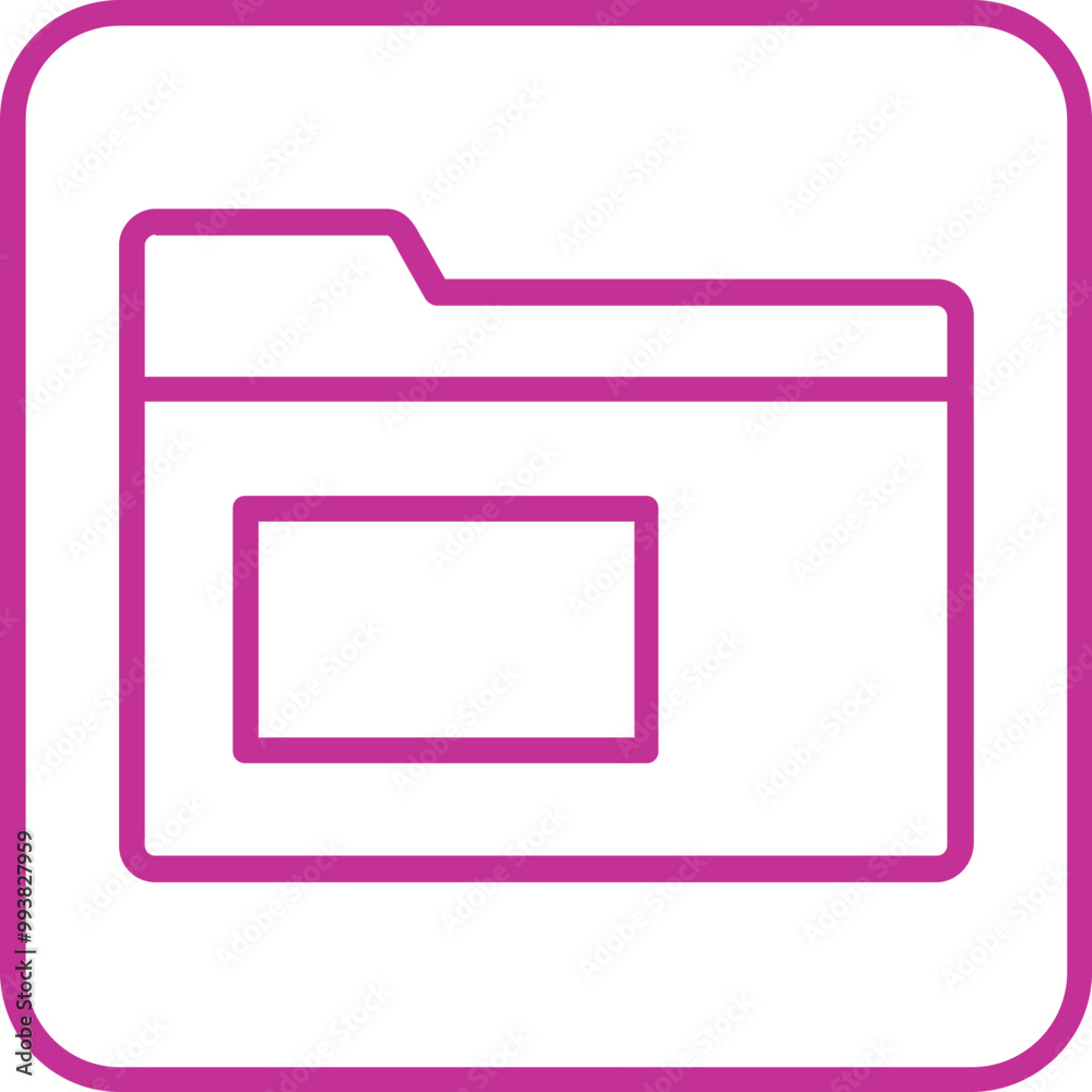 Folder Vector Icon Folder Vector Icon