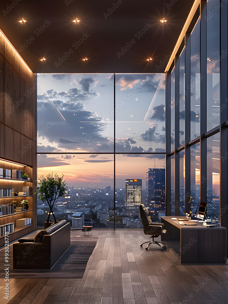 Fototapeta premium A Modern Office Interior